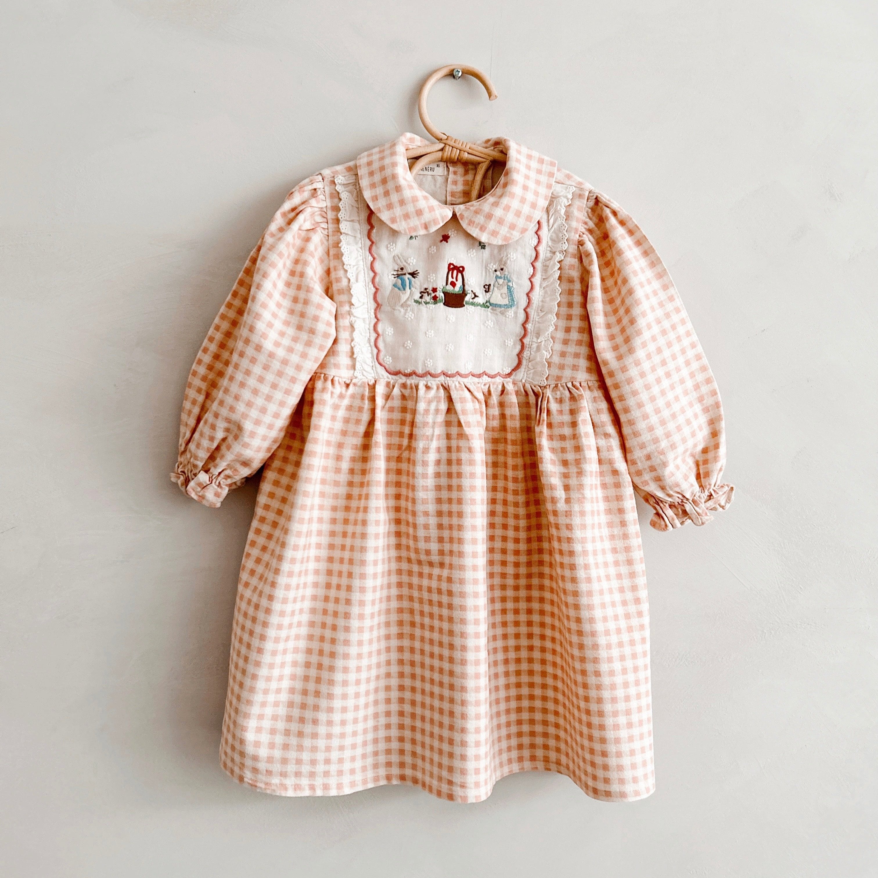 Neneru Peter Rabbit Dress (Pink)