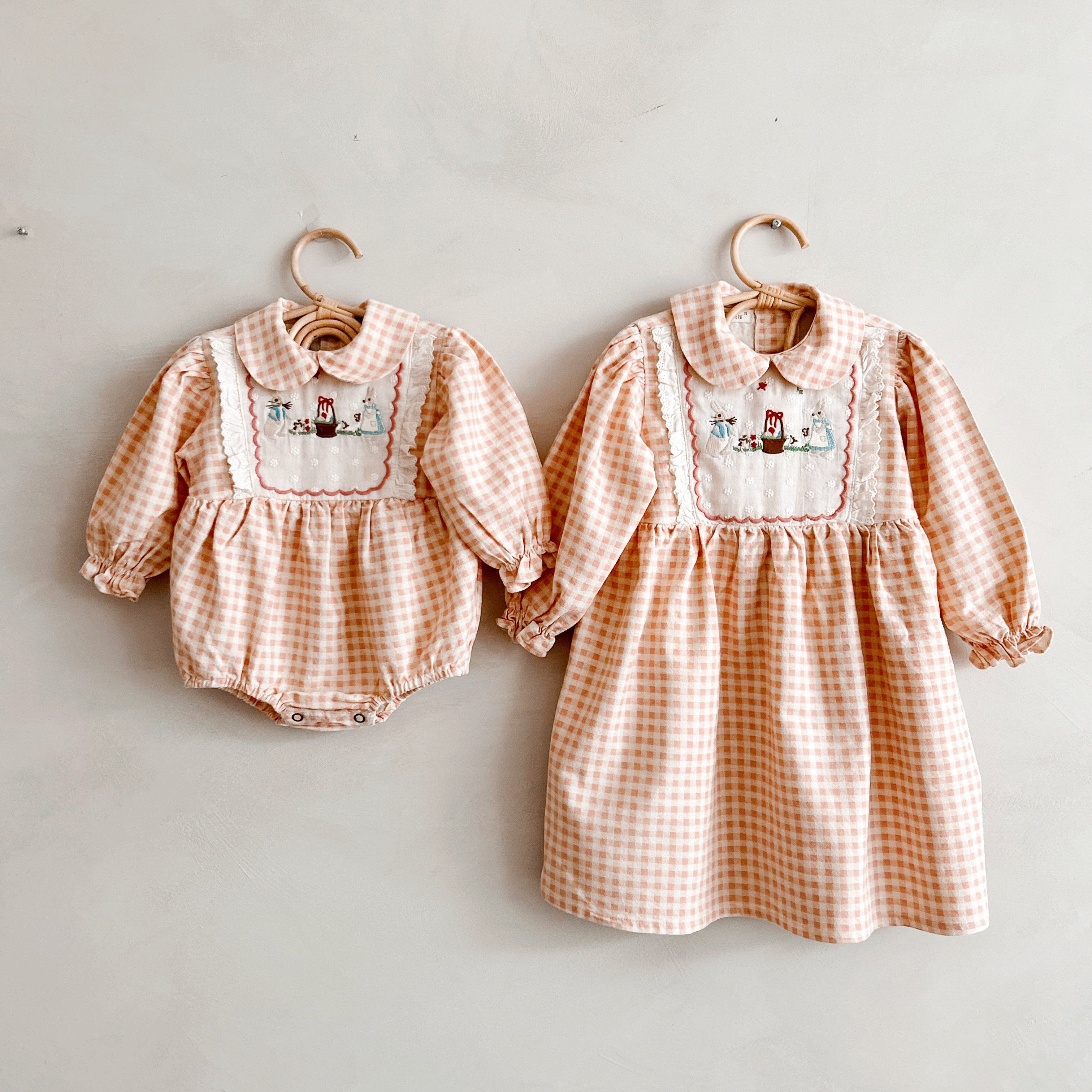 Neneru Peter Rabbit Dress (Pink)