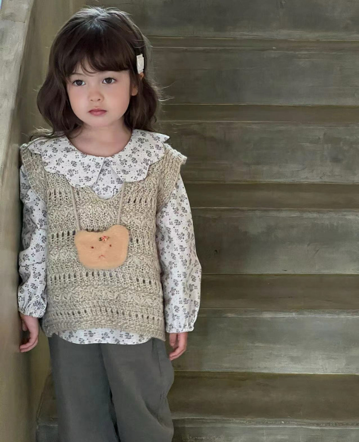 Aiai Natural Knit Vest