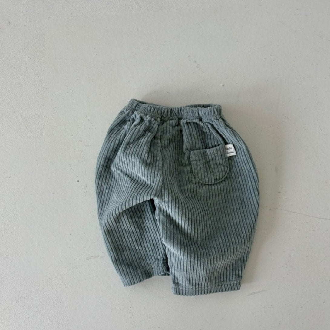 Lala Baby Corduroy Pants (Blue)