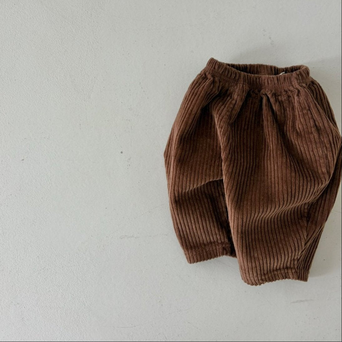 Lala Baby Corduroy Pants (Brown)