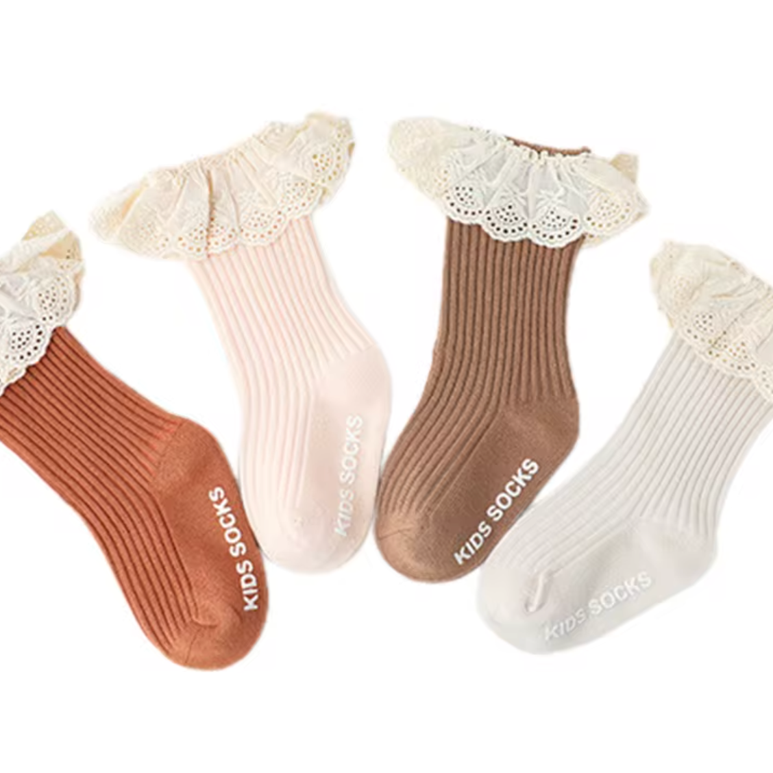 Bebe Lace Kneesocks (5 Colours)